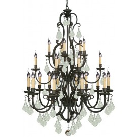 Lighting Inspiration-Louis 15Th 24Lt Pendant Bronze